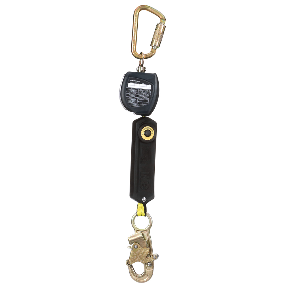 3M DBI-SALA Class 1 Overhead Mount Nano-Lok Personal Self-Retracting Lifeline with Anchor Hook from GME Supply