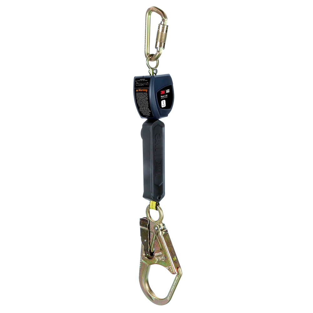 3M DBI-SALA Class 1 Overhead Mount Nano-Lok Personal Self-Retracting Lifeline with Anchor Hook from GME Supply