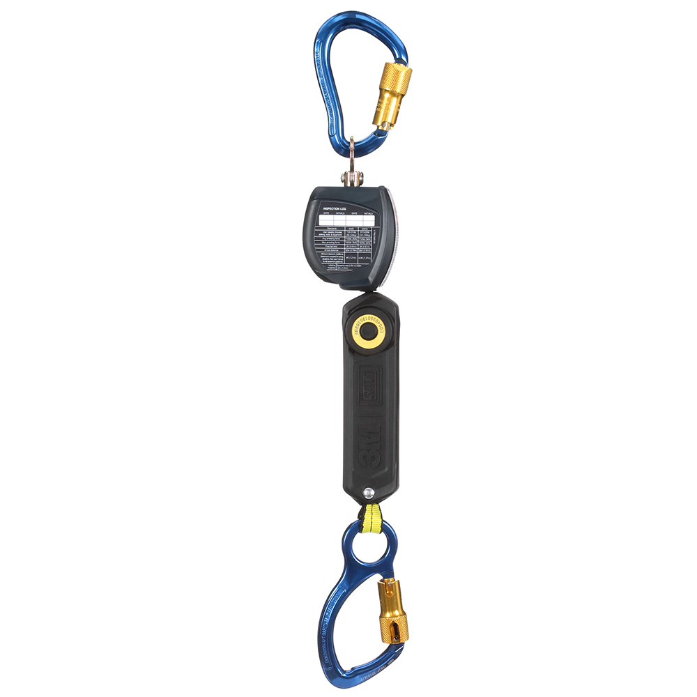 3M DBI-SALA Class 1 Overhead Mount Nano-Lok Personal Self-Retracting Lifeline with Anchor Hook from GME Supply