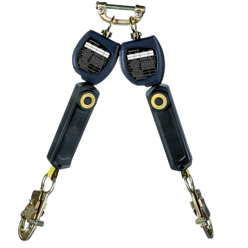 3M DBI-SALA Class 1 Direct Mount Nano-Lok Personal Twin-Leg Self-Retracting Lifeline from GME Supply