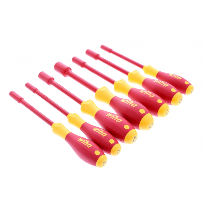 Wiha Tools 7 Piece Metric Insulated Nut Driver Set
