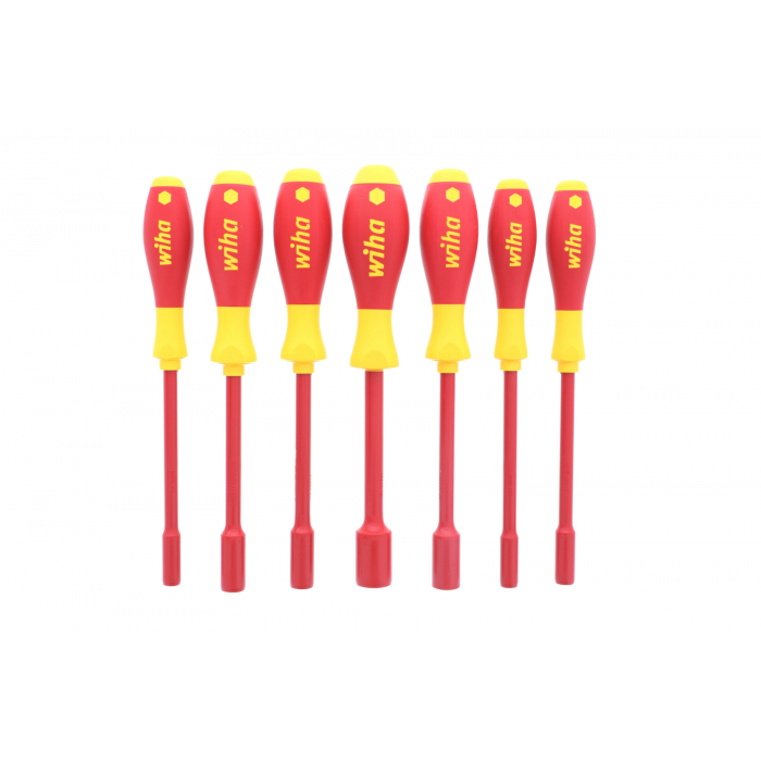 Wiha Tools 7 Piece Metric Insulated Nut Driver Set