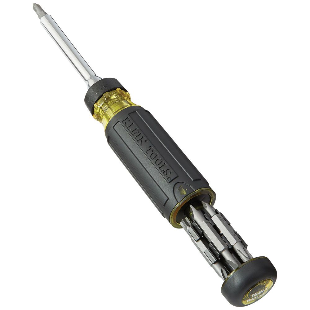 Klein Tools 15-in-1 Multi-Bit Ratcheting Screwdriver from GME Supply