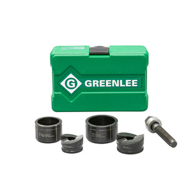 Greenlee Slug-Buster 1-1/2 to 2 Inch Manual Knockout Set from GME Supply