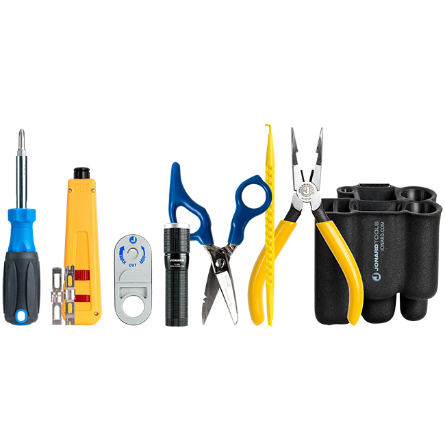 Jonard Punchdown Tool Kit for Data and Telecom Installers from GME Supply