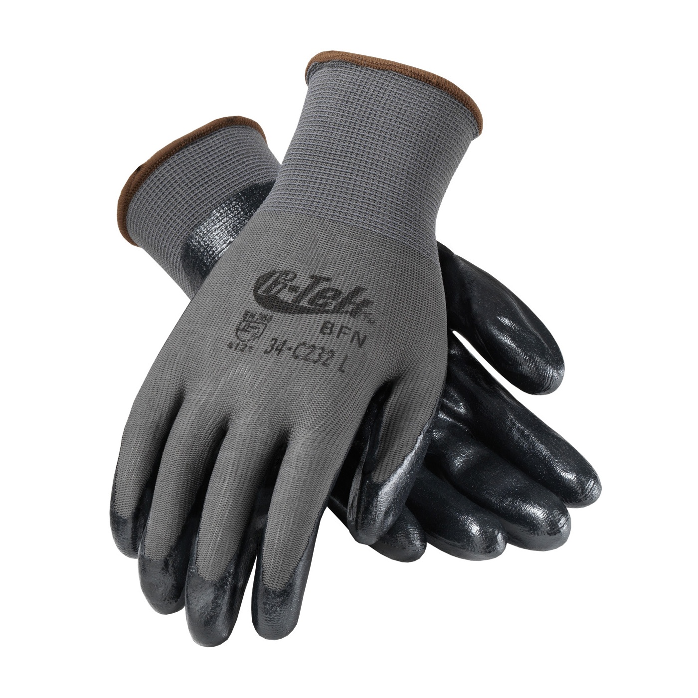 G-Tek Seamless Nylon Glove w/ Nitrile Coated Foam Grip - 34-C232 from GME Supply