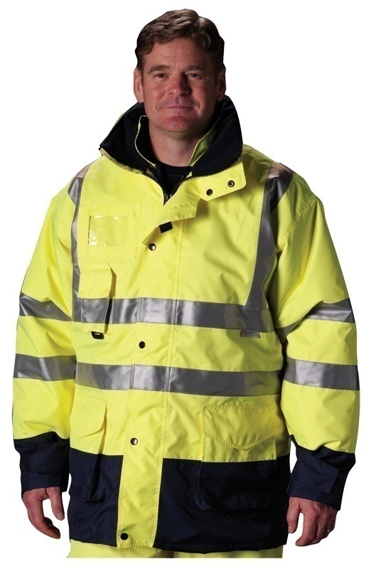 PIP All Conditions 7-In-1 Insulated Class 2 And 3 Coat from GME Supply