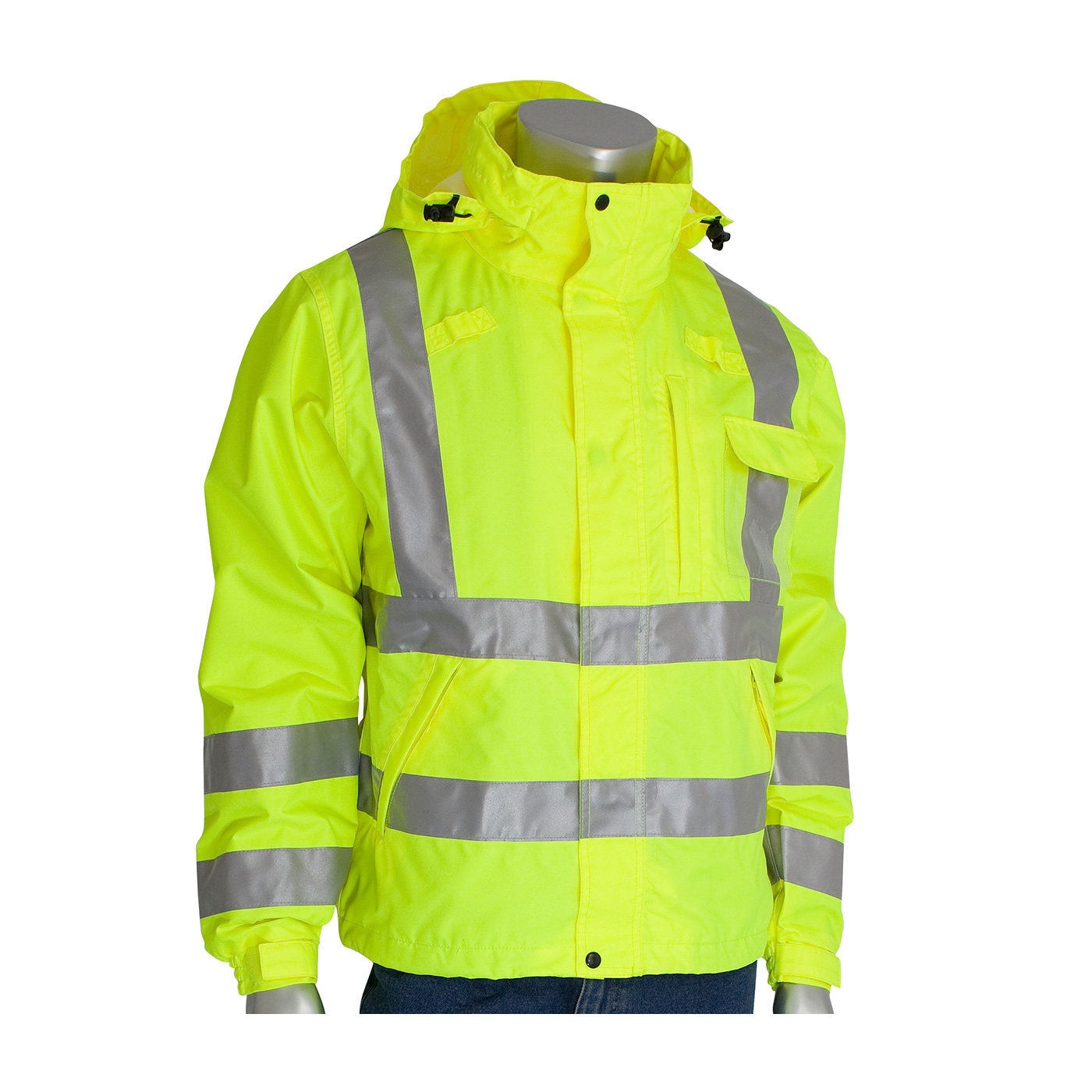 PIP VizPLUS Type R Class 3 Heavy Duty Waterproof Breathable Jacket from GME Supply
