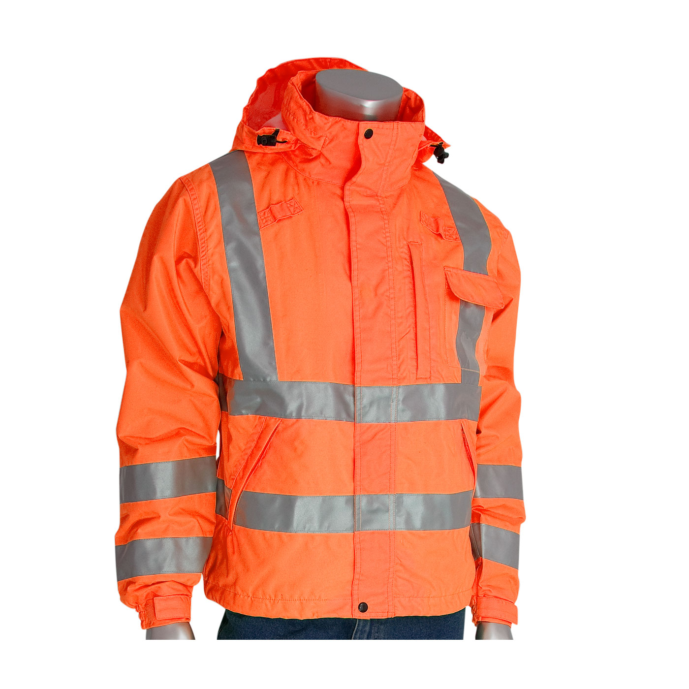 PIP VizPLUS Type R Class 3 Heavy Duty Waterproof Breathable Jacket from GME Supply