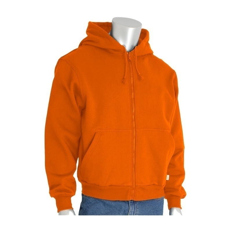PIP ARC/FR Orange Fleece Zip Hoodie from GME Supply