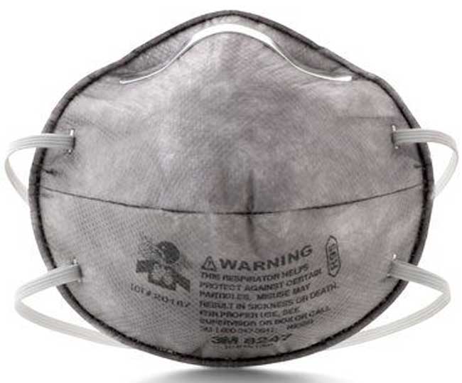 3M Particulate Respirator 8247, R95, with Nuisance Level Organic Vapor Relief- (Case) from GME Supply