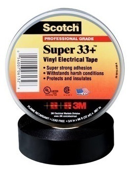 3M Scotch Super 33+ Vinyl Electrical Tape from GME Supply