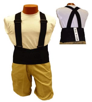 40009, Back-EZE Belt with Suspenders (6XL)