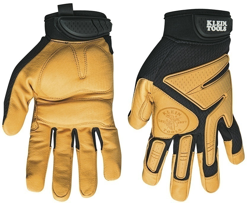 Klein Tools Journeyman Leather Gloves from GME Supply