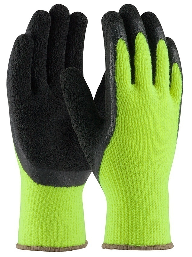 PIP Acrylic Terr Glove with Latex Coated Crinkle Grip Palm & Fingers (Single Pair) (General) from GME Supply