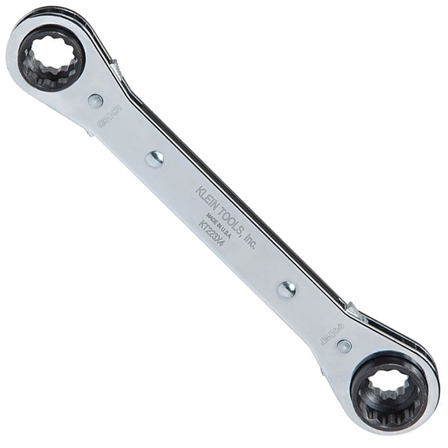 Klein Tools Lineman's Ratcheting Multi Size Box Wrench from GME Supply