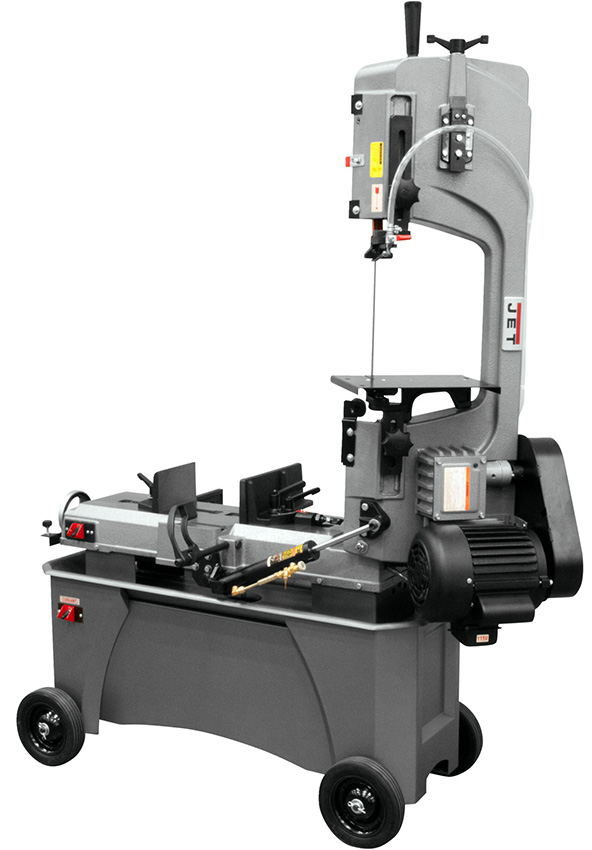 Jet HVBS-712D 7 Inch x 12 Inch Deluxe Horizontal/Vertical Bandsaw from GME Supply