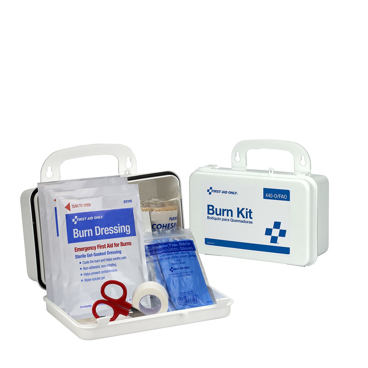First Aid Only Burn Care Kit with Plastic Case