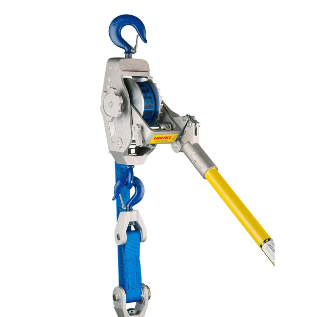 Lug-All 2 Ton Web Strap Hoist from GME Supply