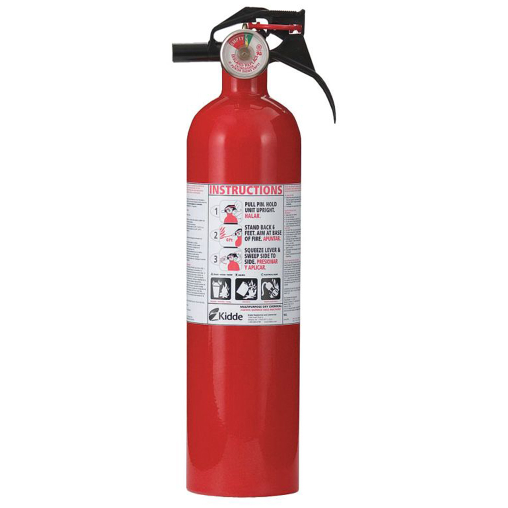 Kidde FA110 Multipurpose Fire Extinguisher w/ UL Hanger from GME Supply