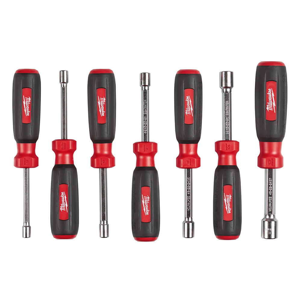 Milwaukee Hollow Shaft Metric Nut Driver Set (7 Piece) from GME Supply