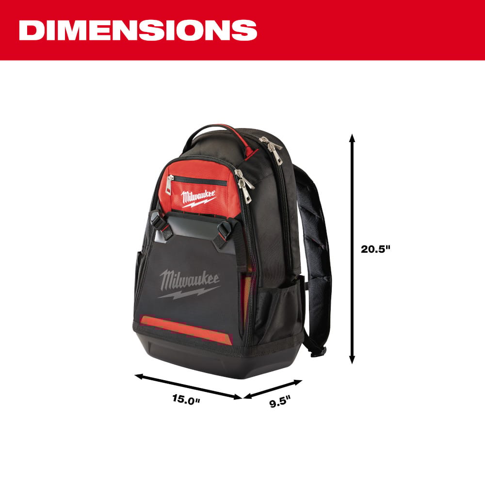 Milwaukee Jobsite Backpack GME Supply