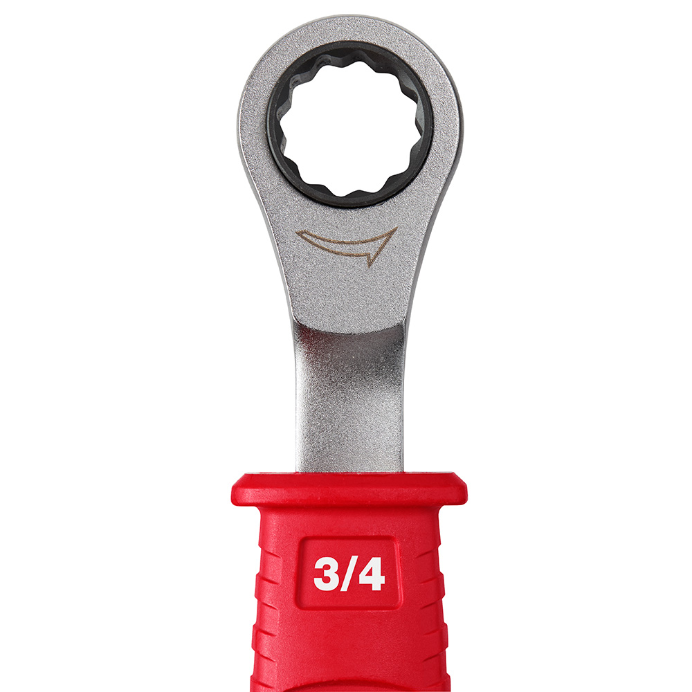 Milwaukee Lineman's 2-in-1 Insulated Ratcheting Box Wrench from GME Supply