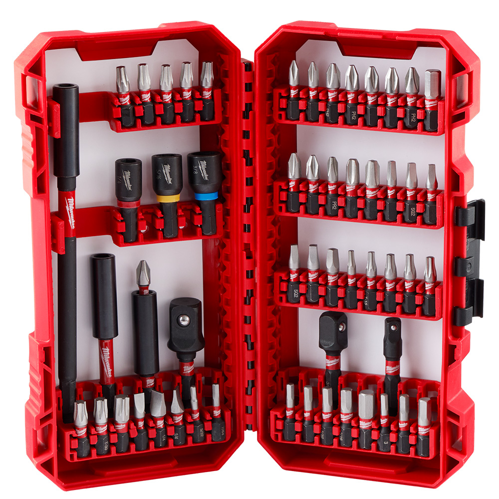 Milwaukee SHOCKWAVE Impact Duty Drive Bit Set - 55 Pieces from GME Supply