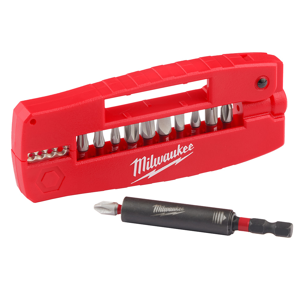 Milwaukee SHOCKWAVE 12-Piece Impact Drive Guide Set from GME Supply