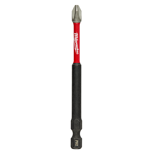 Milwaukee SHOCKWAVE 3-1/2 inch Power Bit Phillips #2 from GME Supply