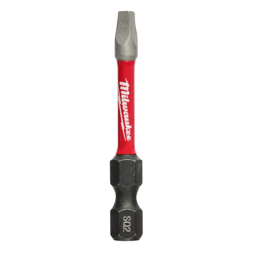 Milwaukee SHOCKWAVE Insert Bit 2 Inch Square Recess #2 from GME Supply