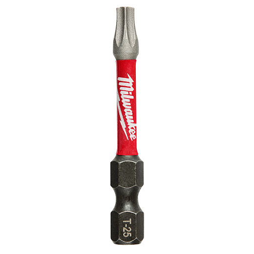 Milwaukee SHOCKWAVE Insert Bit 2 Inch Torx T25 (25 Pack) from GME Supply