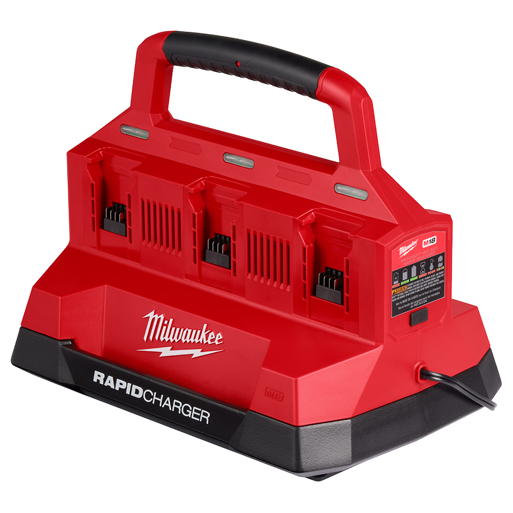 Milwaukee M18 PACKOUT Six Bay Rapid Charger from GME Supply