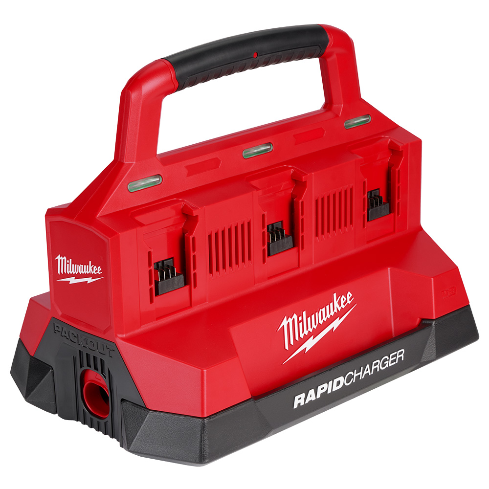 Milwaukee M18 PACKOUT Six Bay Rapid Charger from GME Supply