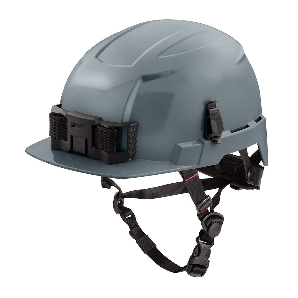 Milwaukee Front Brim Safety Helmet with BOLT Accessory Clips from GME Supply