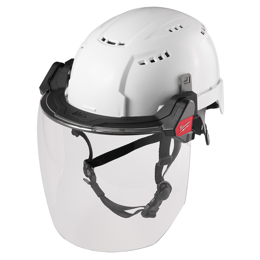 Milwaukee BOLT Full Face Shield from GME Supply