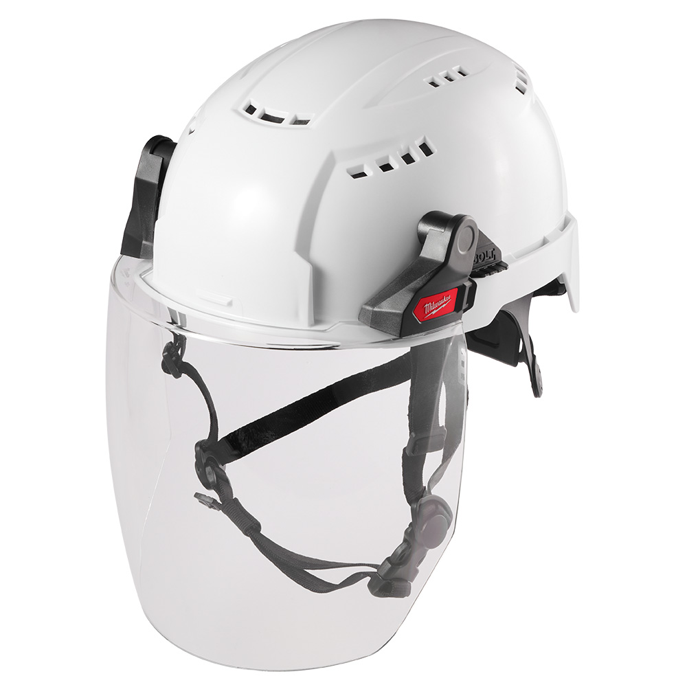 Milwaukee BOLT Full Face Shield from GME Supply