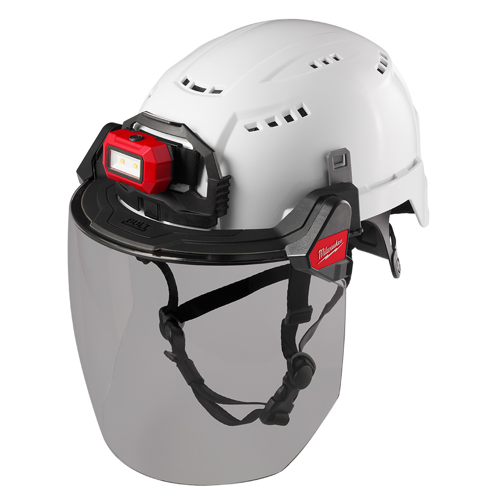 Milwaukee BOLT Full Face Shield from GME Supply