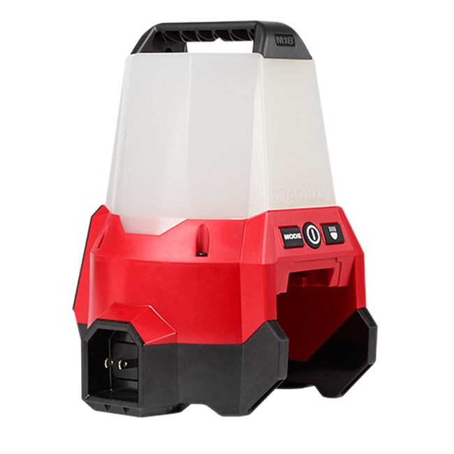 Milwaukee M18 RADIUS Compact Site Light with Flood Mode | 2144-20 from GME Supply
