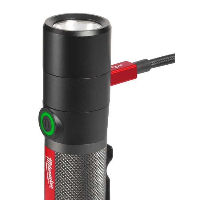 Milwaukee USB Rechargeable 800 Lumen Compact Flashlight from GME Supply