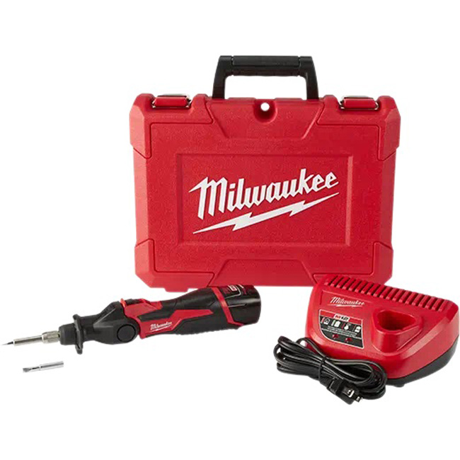 Milwaukee M12 Soldering Iron Kit from GME Supply