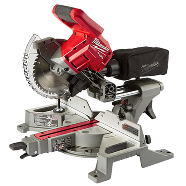 Milwaukee M18 FUEL 7-1/4 Inch Dual-Bevel Sliding Compound Miter Saw | 2733-20 from GME Supply