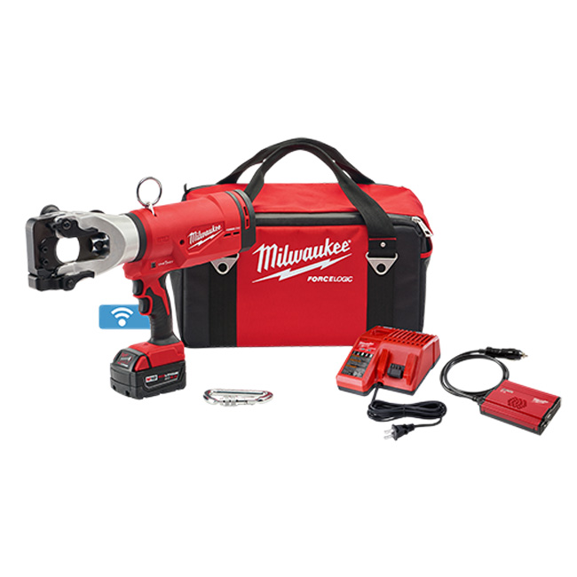 Milwaukee M18 FORCE LOGIC 1590 ACSR Cable Cutter Kit from GME Supply