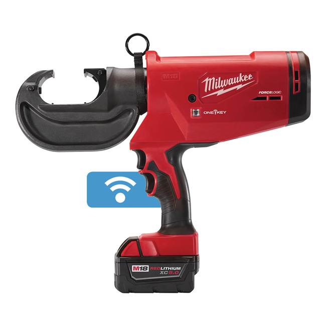 Milwaukee M18 FORCE LOGIC 750 MCM Crimper Kit from GME Supply