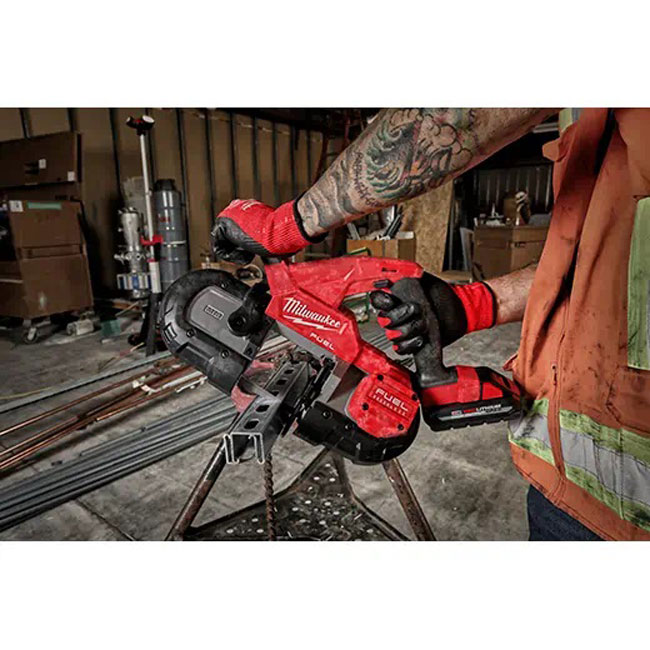 Milwaukee M18 FUEL Compact Band Saw Kit from GME Supply