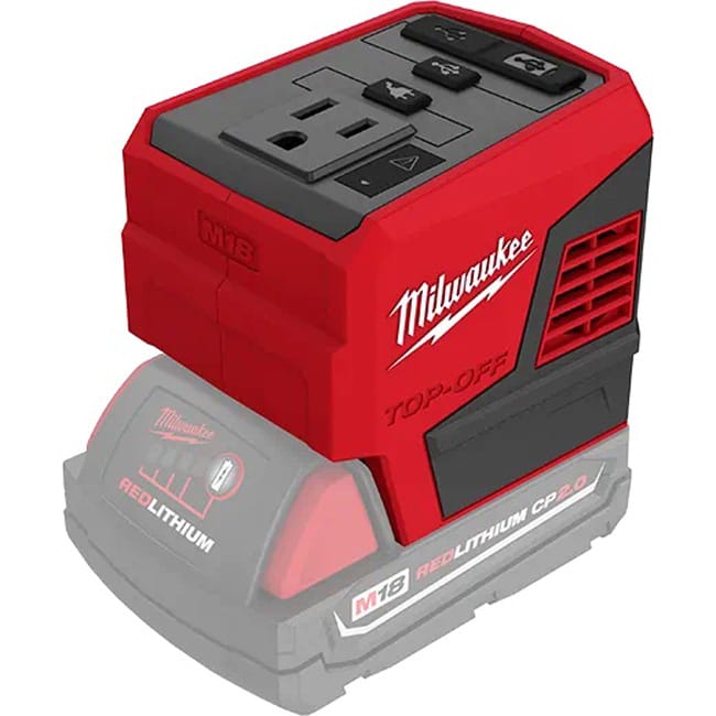 Milwaukee M18 TOPOFF 175W Power Supply