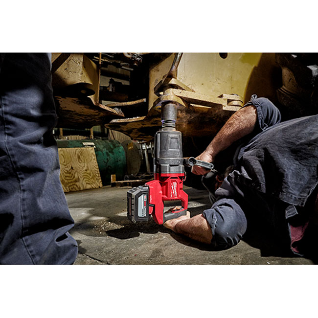 Milwaukee M18 FUEL 1 Inch D-Handle High Torque Impact Wrench with ONE-KEY from GME Supply