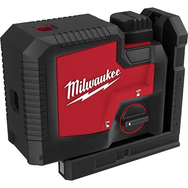 Milwaukee USB Rechargeable Green 3-Point Laser from GME Supply