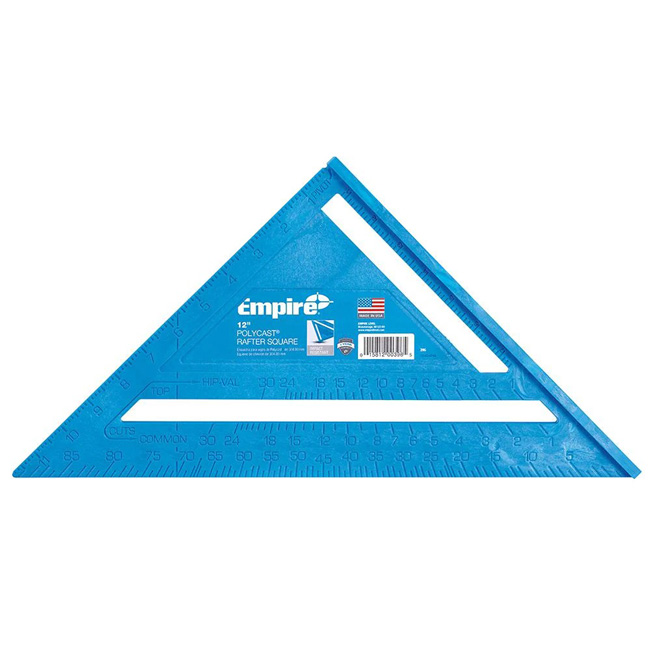 Empire Level 12 Inch Polycast Square from GME Supply