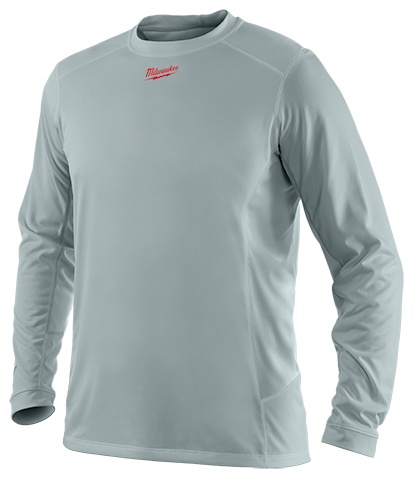 Milwaukee WORKSKIN Performance Long Sleeve Shirt - Gray from GME Supply